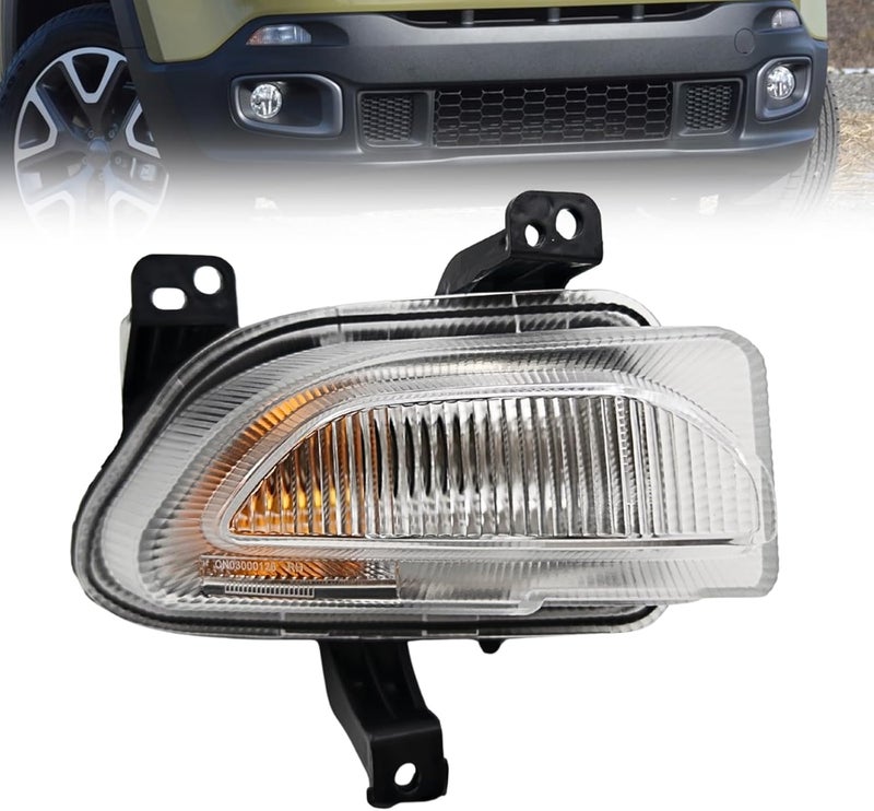 WILD BEAR Turn Signal Light for Jeep Renegade 2015 2016 2017 2018 Right Side Parking Marker Corner Lamp (Passenger Side) - Image 2